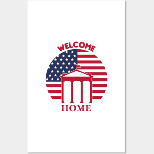 Welcome Home Posters and Art